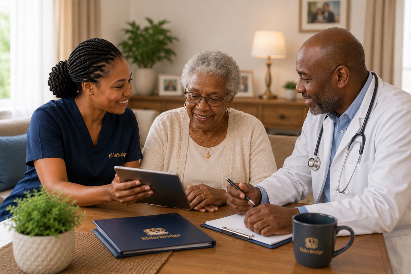 Coordinated care with professional oversight